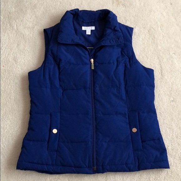 Charter Club Jackets & Blazers - Blue Quilted Vest Charter Club Jackets & Blazers - Blue Quilted Vest